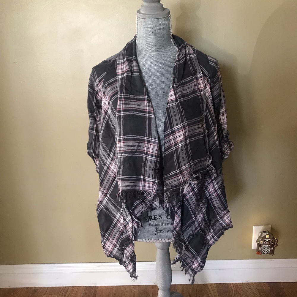 Justice flannel cover up